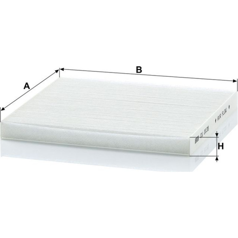 MANN-FILTER CU 2035 Innenraumfilter, Partikelfilter MANN-FILTER CU 2035 Innenraumfilter, Partikelfilter