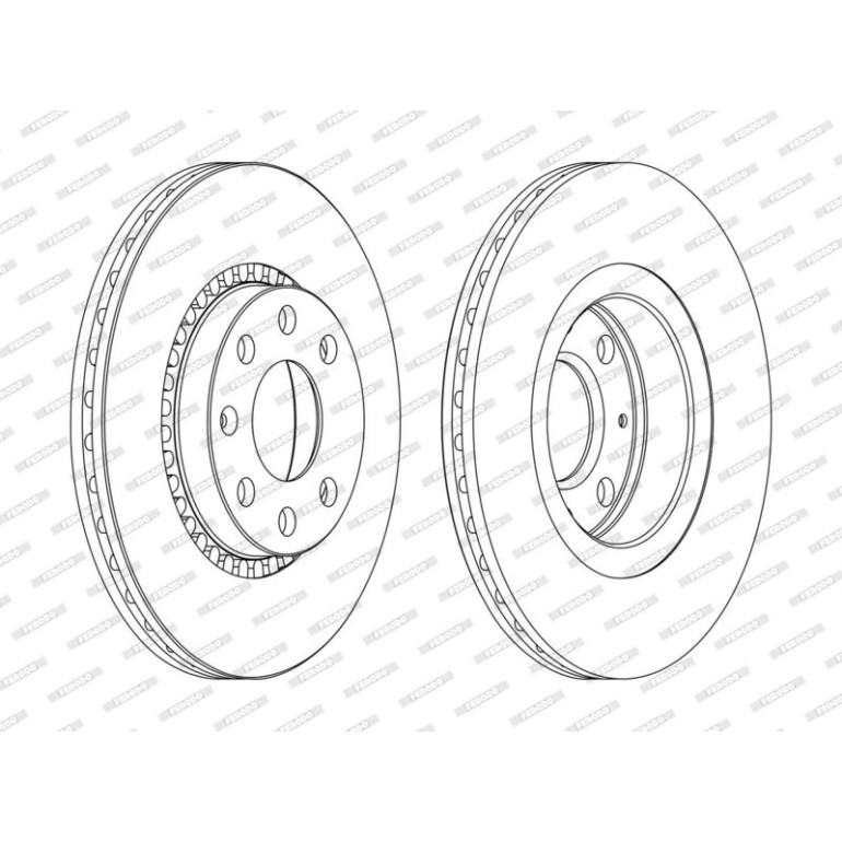 Bremsscheibe DDF328C Bremsscheibe DDF328C