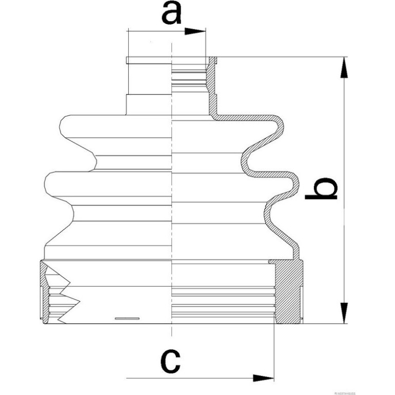 Faltenbalgsatz, Antriebswelle J2880514 Faltenbalgsatz, Antriebswelle J2880514