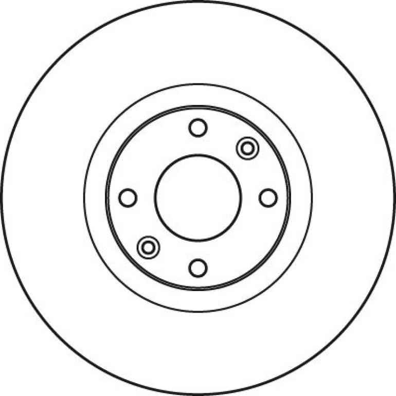Bremsscheibe DF4962S Bremsscheibe DF4962S