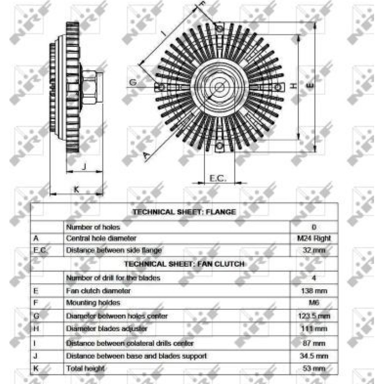 Kupplung, Kühlerlüfter 49520 Kupplung, Kühlerlüfter 49520