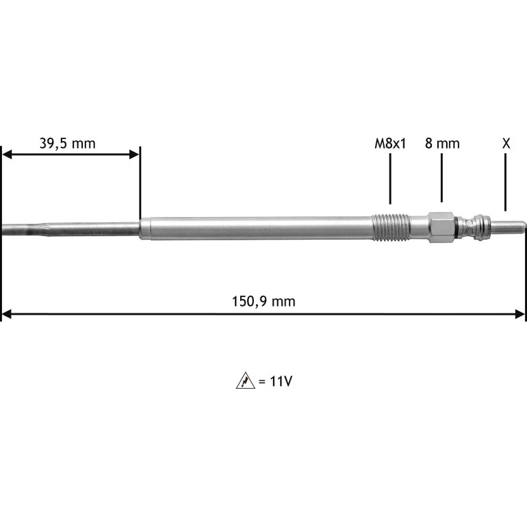 Glühkerze 345174 Glühkerze 345174