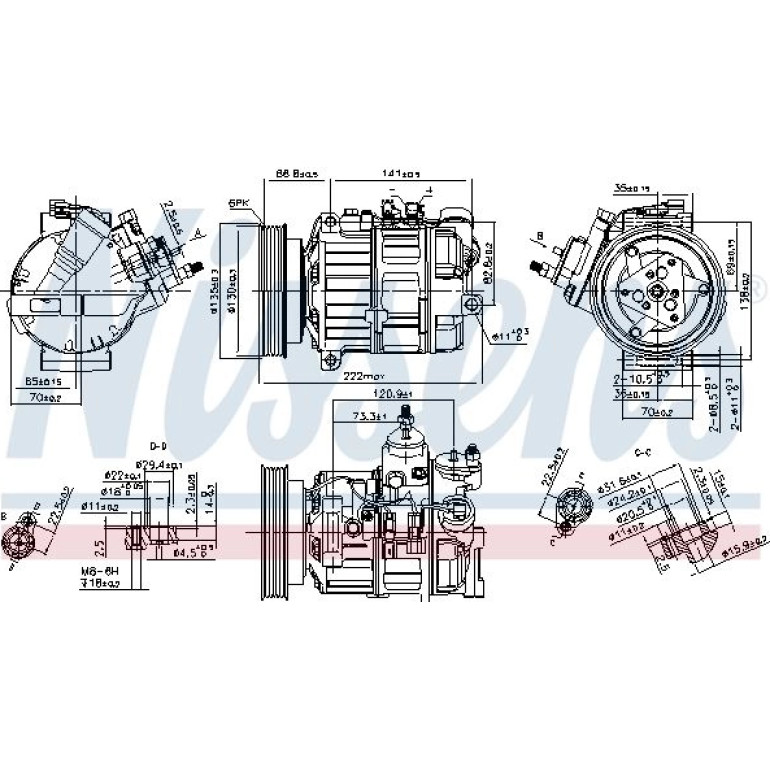 Kompressor, Klimaanlage 89463