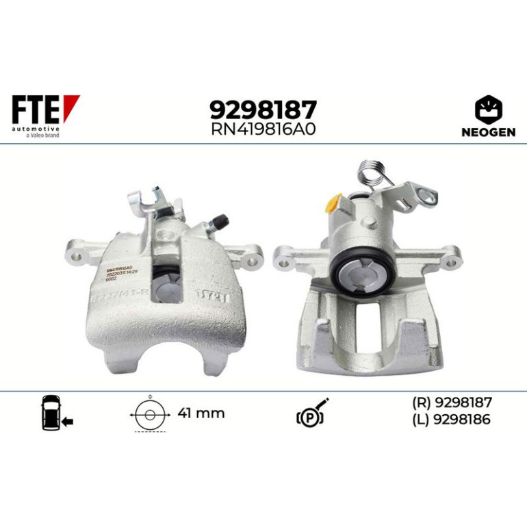 Bremssattel 9298187 Bremssattel 9298187