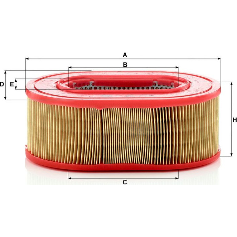 MANN-FILTER C 25 124 Luftfilter MANN-FILTER C 25 124 Luftfilter