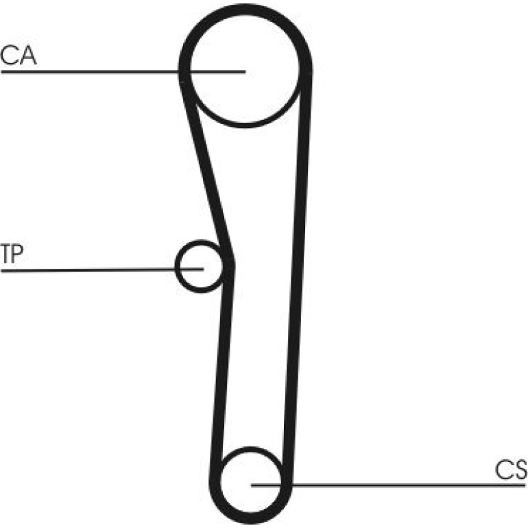 Zahnriemen CT536 Zahnriemen CT536