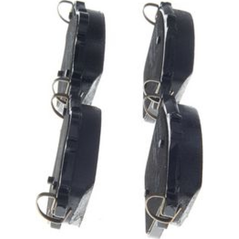 BOSCH 0 986 494 805 Bremsbeläge Low-Metallic, mit Anti-Quietsch-Blech