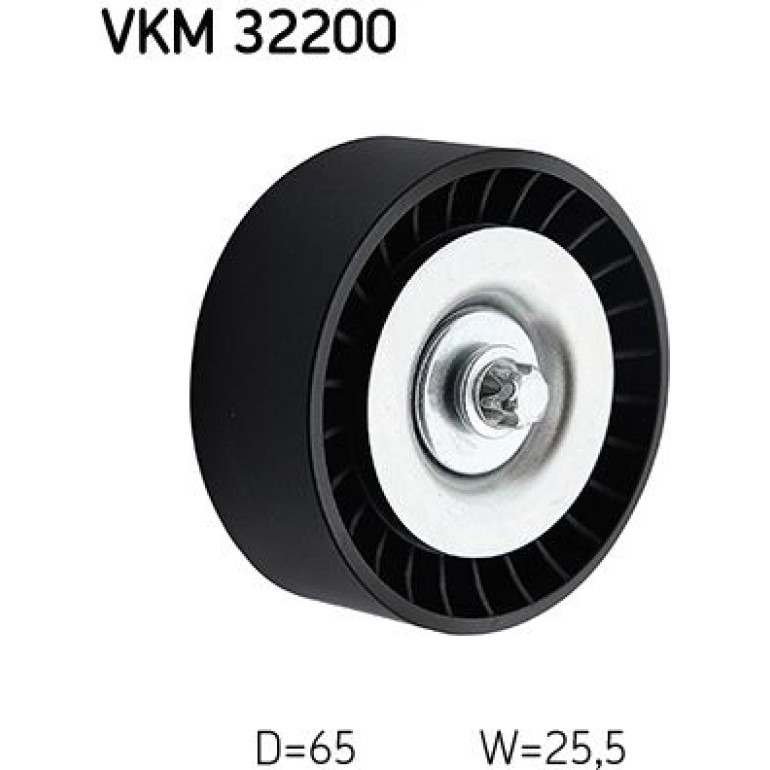 Umlenk-/Führungsrolle, Keilrippenriemen VKM 32200