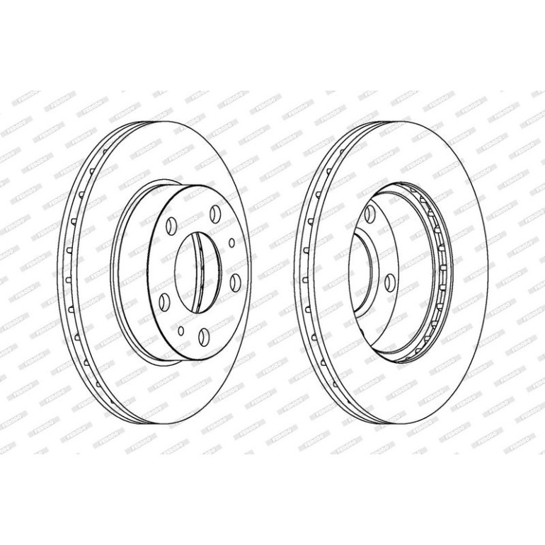 Bremsscheibe DDF768C Bremsscheibe DDF768C