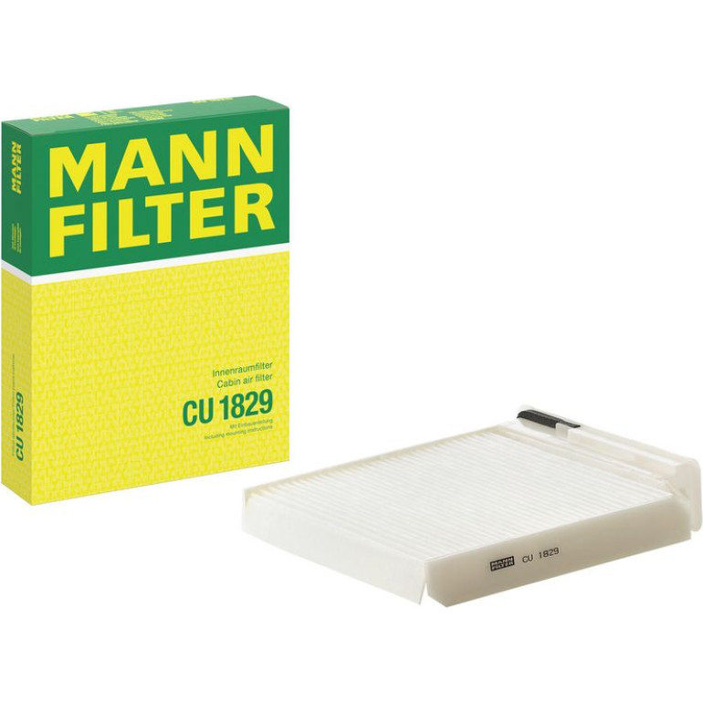 MANN-FILTER CU 1829 Innenraumfilter, Partikelfilter MANN-FILTER CU 1829 Innenraumfilter, Partikelfilter