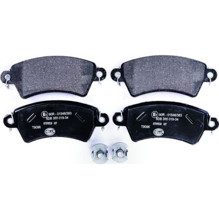 Bremsbelagsatz, Scheibenbremse 8DB 355 019-341 Bremsbelagsatz, Scheibenbremse 8DB 355 019-341