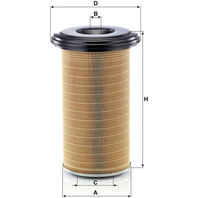 MANN-FILTER C 24 650/7 Luftfilter MANN-FILTER C 24 650/7 Luftfilter