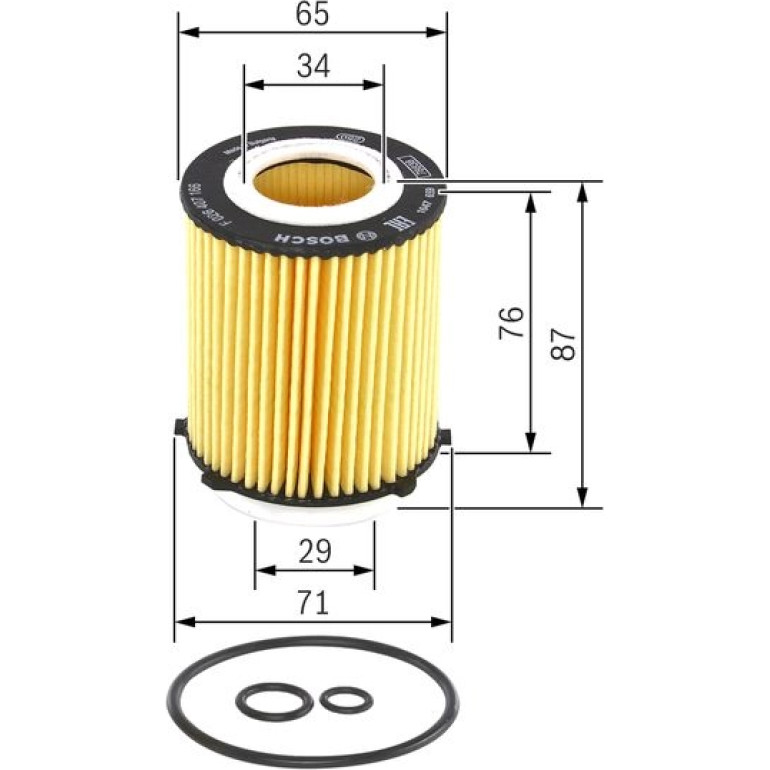 BOSCH F 026 407 166 Ölfilter BOSCH F 026 407 166 Ölfilter
