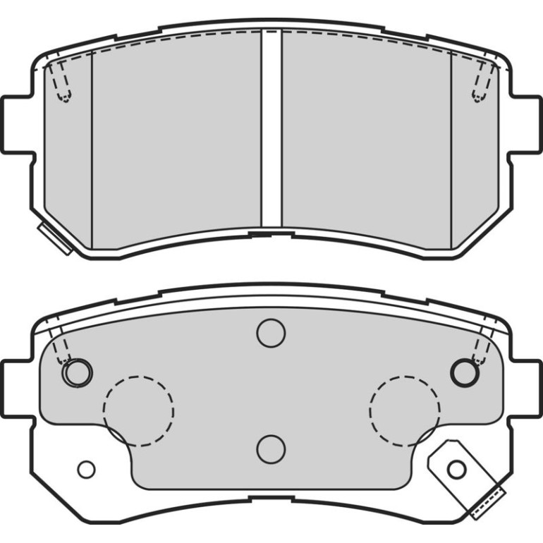 Bremsbelagsatz, Scheibenbremse 302665 Bremsbelagsatz, Scheibenbremse 302665
