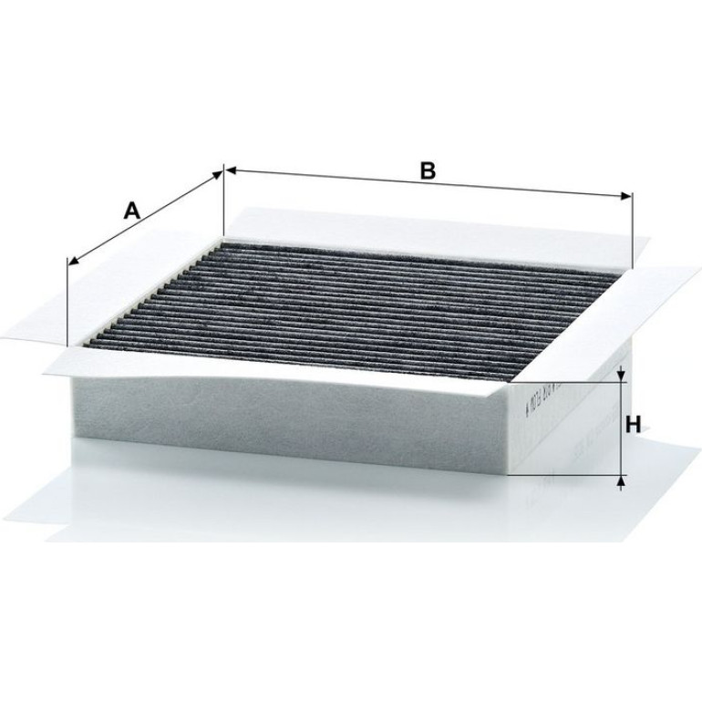 MANN-FILTER CUK 2032 Innenraumfilter, Aktivkohlefilter MANN-FILTER CUK 2032 Innenraumfilter, Aktivkohlefilter