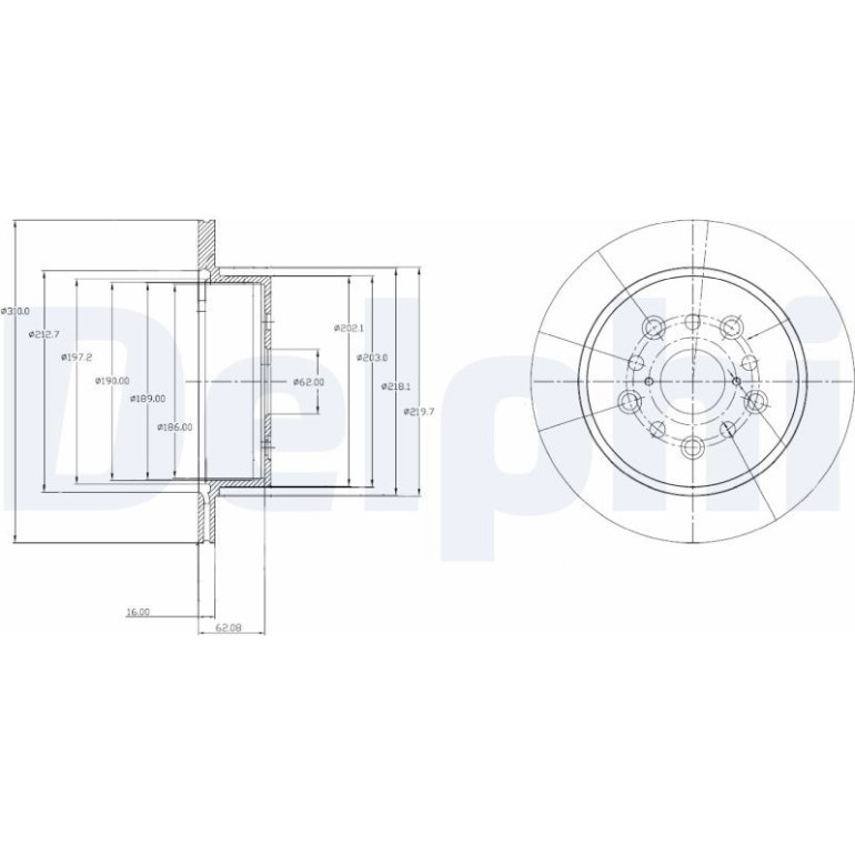 Bremsscheibe BG4216