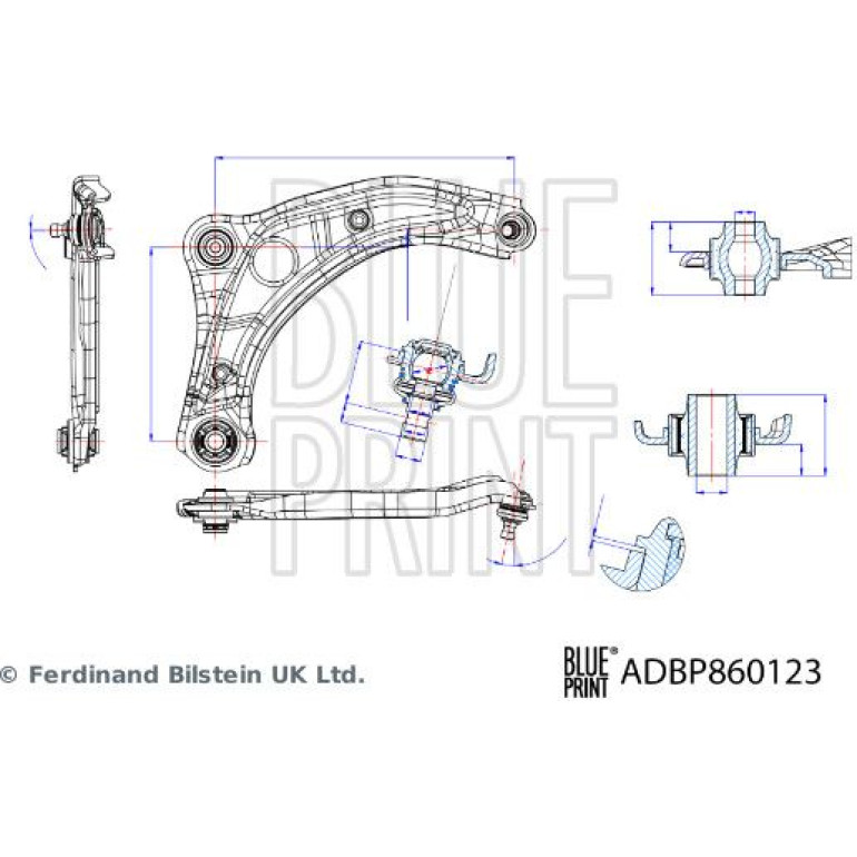 Lenker, Radaufhängung ADBP860123