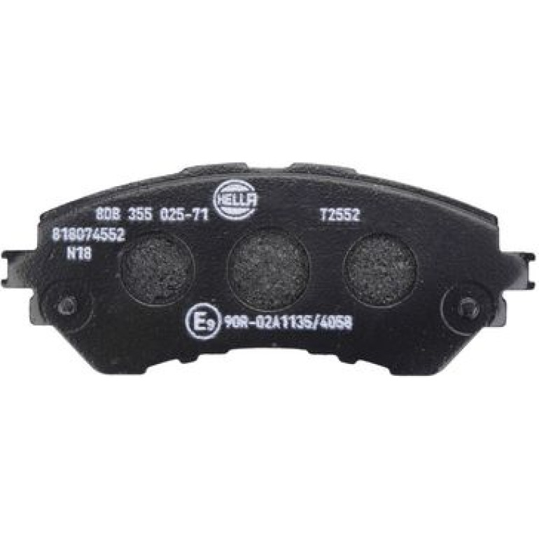 Bremsbelagsatz, Scheibenbremse 8DB 355 025-711 Bremsbelagsatz, Scheibenbremse 8DB 355 025-711