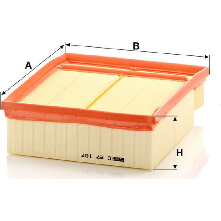 MANN-FILTER C 27 187 Luftfilter MANN-FILTER C 27 187 Luftfilter