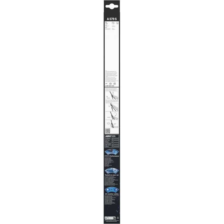 BOSCH A 579 S Scheibenwischer Aerotwin 3 397 007 579 BOSCH A 579 S Scheibenwischer Aerotwin 3 397 007 579