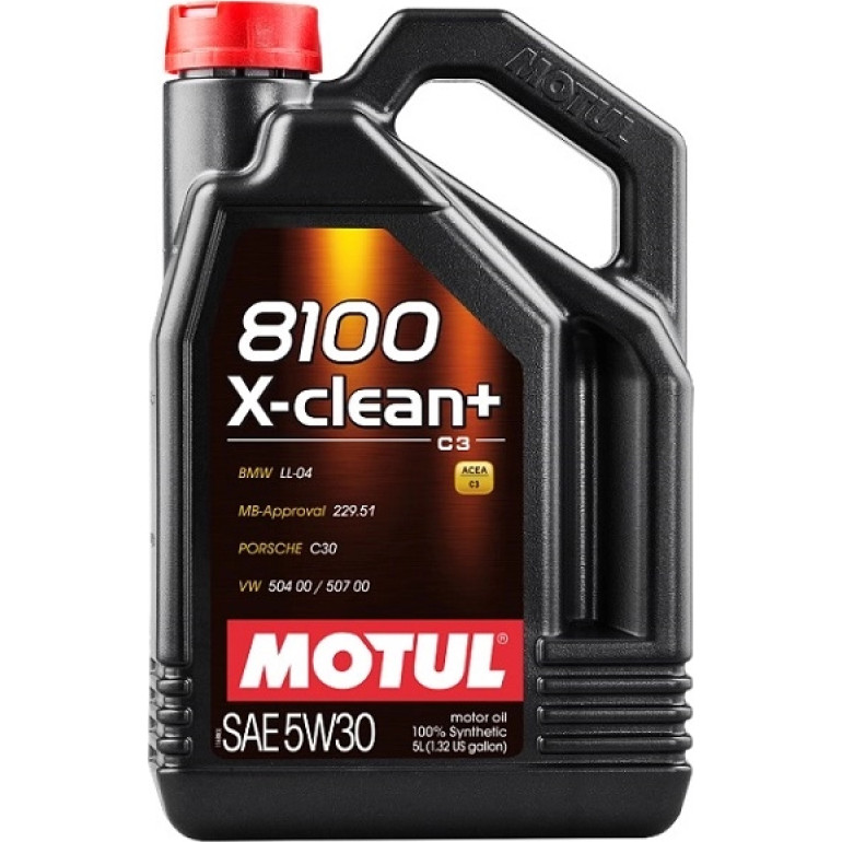 109220 MOTUL 8100 X-CLEAN+ 5W-30 Motoröl, 5l 109220 MOTUL 8100 X-CLEAN+ 5W-30 Motoröl, 5l