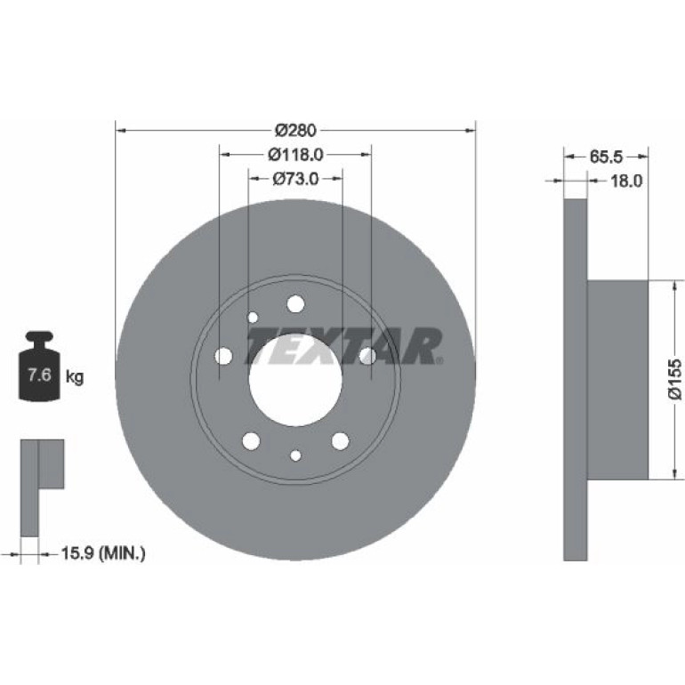 Bremsscheibe 92073703