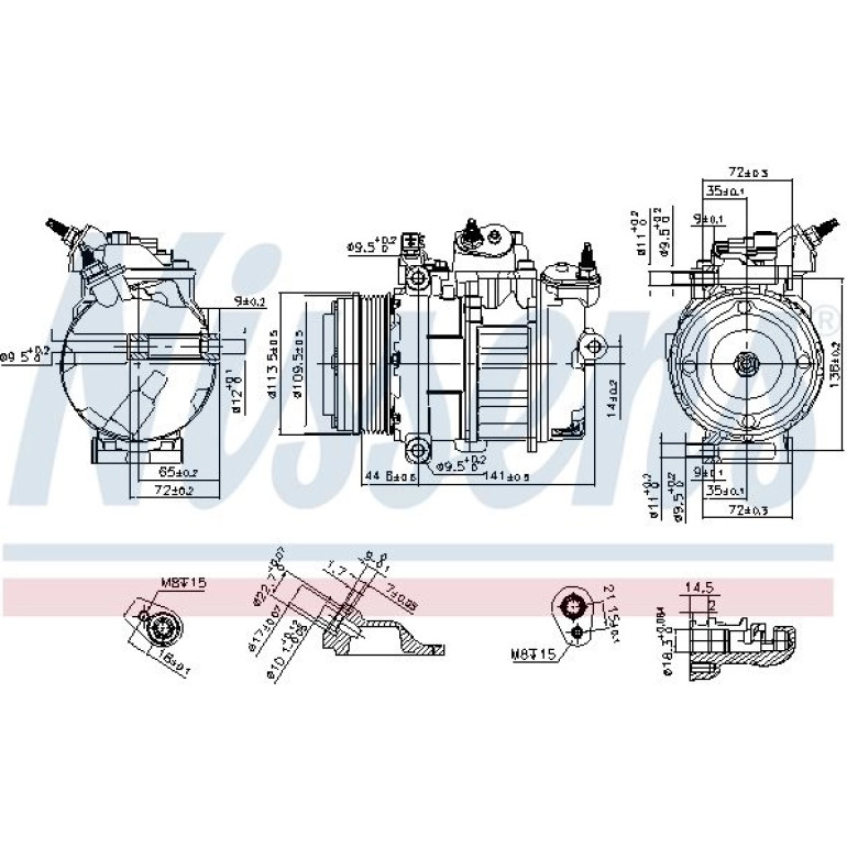 Kompressor, Klimaanlage 890419