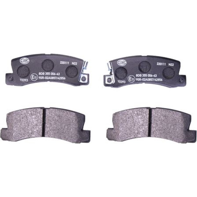 Bremsbelagsatz, Scheibenbremse 8DB 355 006-431 Bremsbelagsatz, Scheibenbremse 8DB 355 006-431