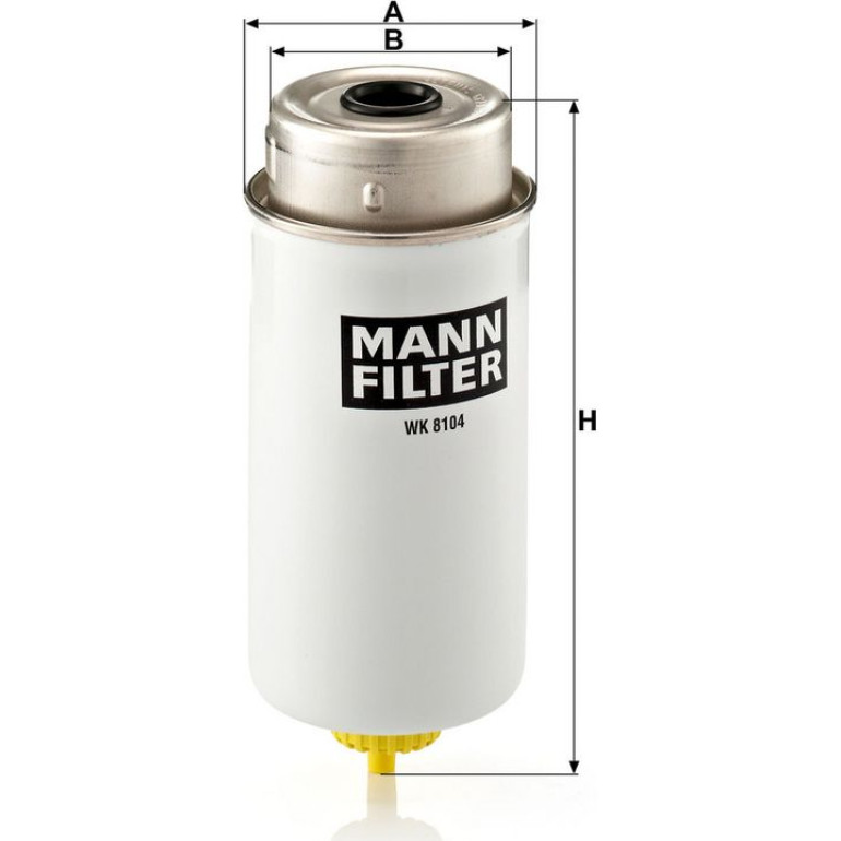 Kraftstofffilter WK 8104 Kraftstofffilter WK 8104