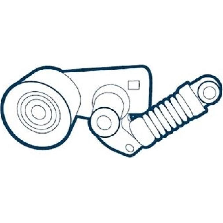 Riemenspanner Keilrippenriemen für Mercedes Benz OM 904 LA OM 906 LA OM 924 LA