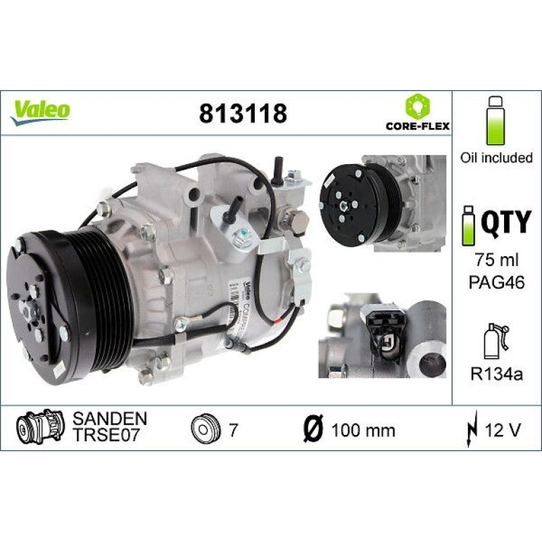 Kompressor, Klimaanlage 813118 Kompressor, Klimaanlage 813118