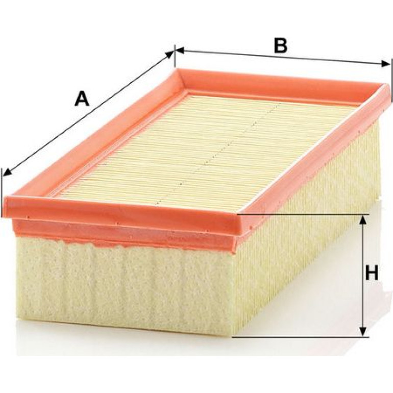 MANN-FILTER C 2561 Luftfilter MANN-FILTER C 2561 Luftfilter