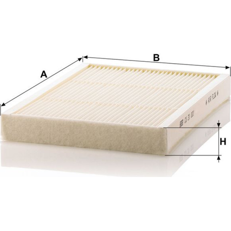 MANN-FILTER CU 31 001 Innenraumfilter, Partikelfilter MANN-FILTER CU 31 001 Innenraumfilter, Partikelfilter
