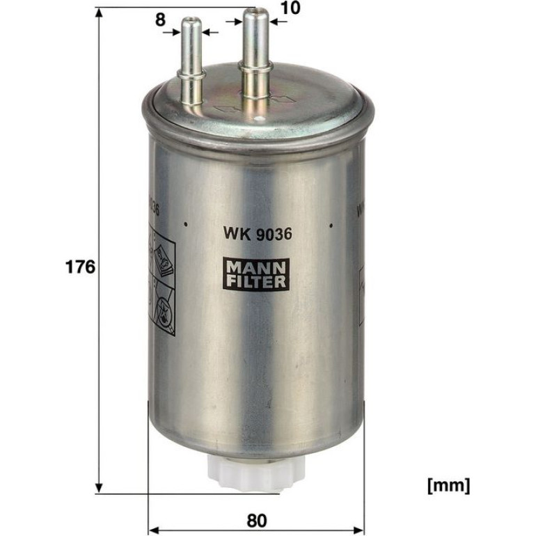 Kraftstofffilter WK 9036 Kraftstofffilter WK 9036