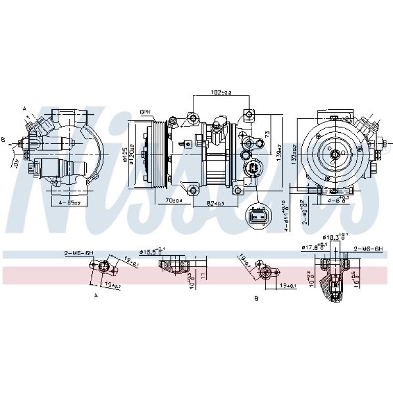 Kompressor, Klimaanlage 890650 Kompressor, Klimaanlage 890650