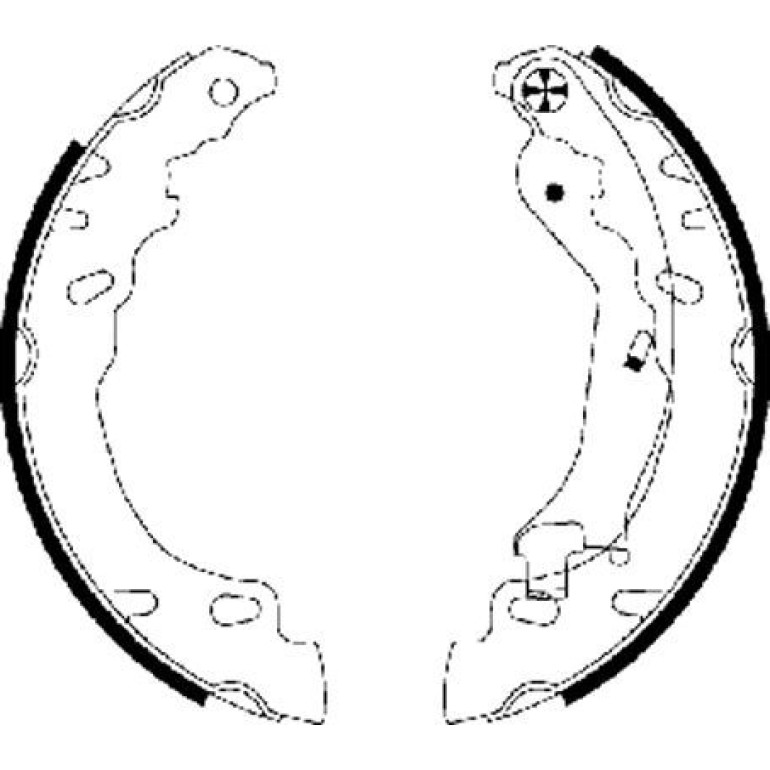 Bremsbackensatz 91064600 Bremsbackensatz 91064600
