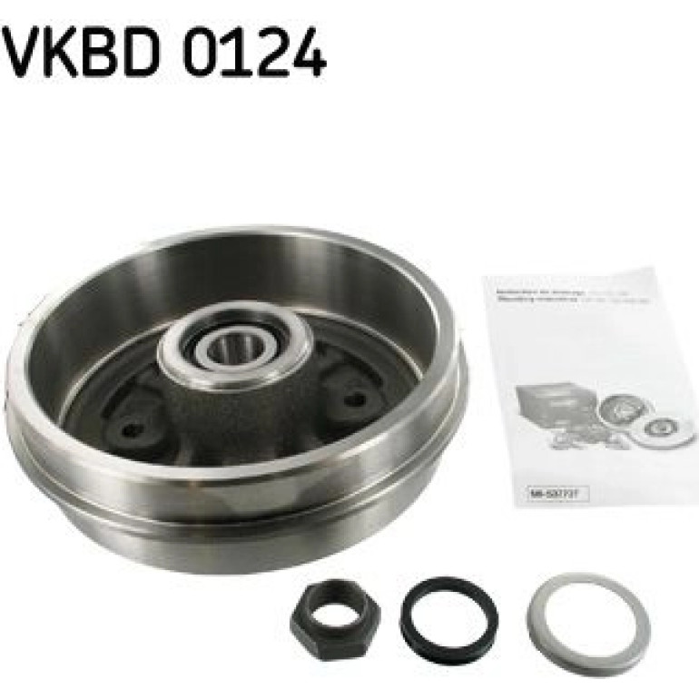 Bremstrommel VKBD 0124 Bremstrommel VKBD 0124