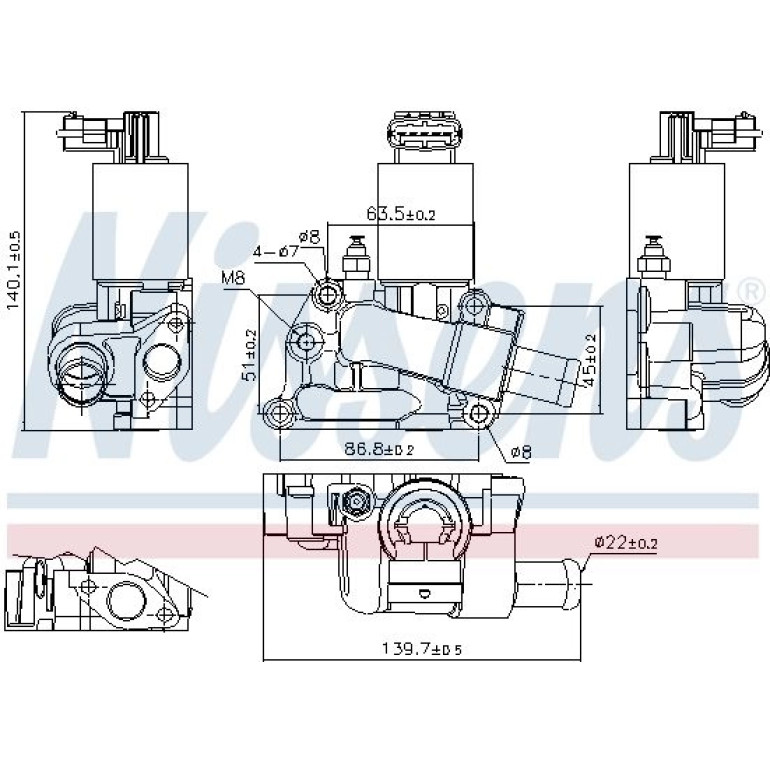 AGR-Ventil 98204 AGR-Ventil 98204