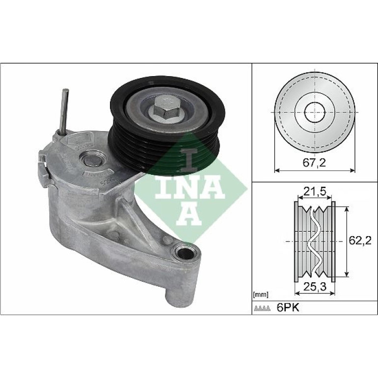 Riemenspanner, Keilrippenriemen 534 0710 10 Riemenspanner, Keilrippenriemen 534 0710 10