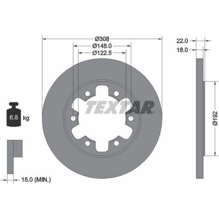 Bremsscheibe 92275803