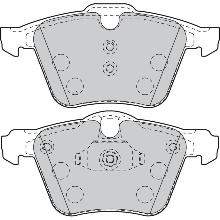Bremsbelagsatz, Scheibenbremse 601007 Bremsbelagsatz, Scheibenbremse 601007