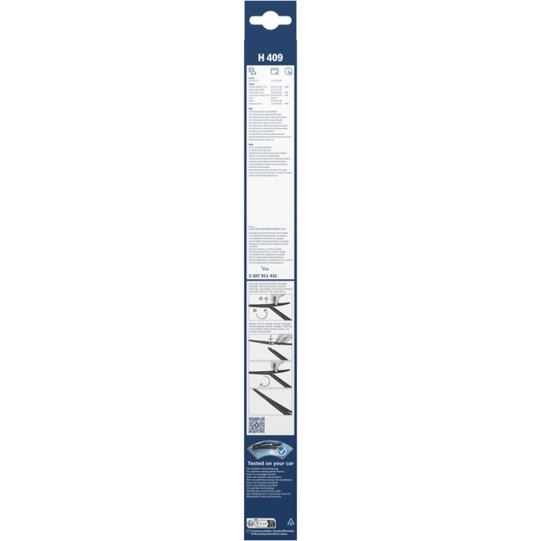 BOSCH H 409 Scheibenwischer Rear 3 397 011 431