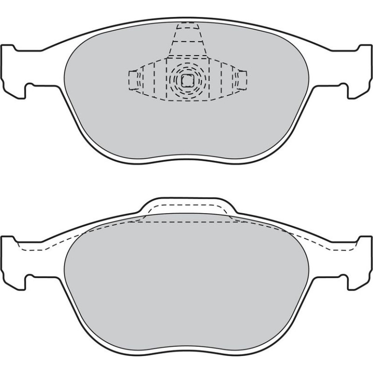 Bremsbelagsatz, Scheibenbremse 598639 Bremsbelagsatz, Scheibenbremse 598639