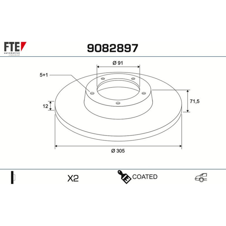 Bremsscheibe 9082897