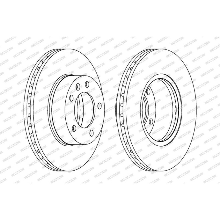 Bremsscheibe DDF1217C-1 Bremsscheibe DDF1217C-1