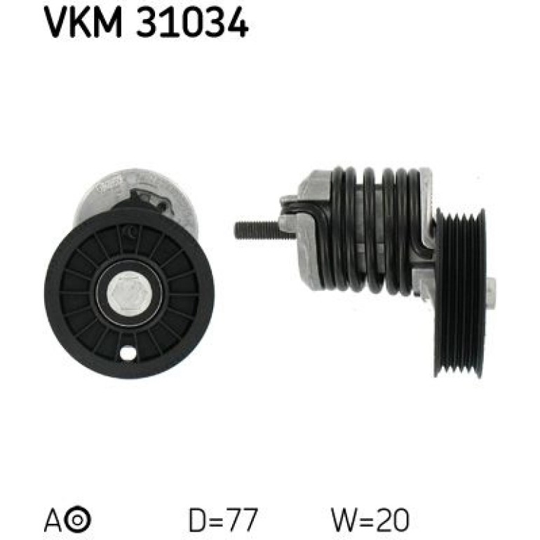 Spannrolle, Keilrippenriemen VKM 31034 Spannrolle, Keilrippenriemen VKM 31034