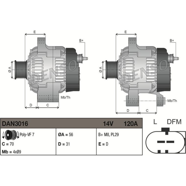Generator DAN3016 Generator DAN3016