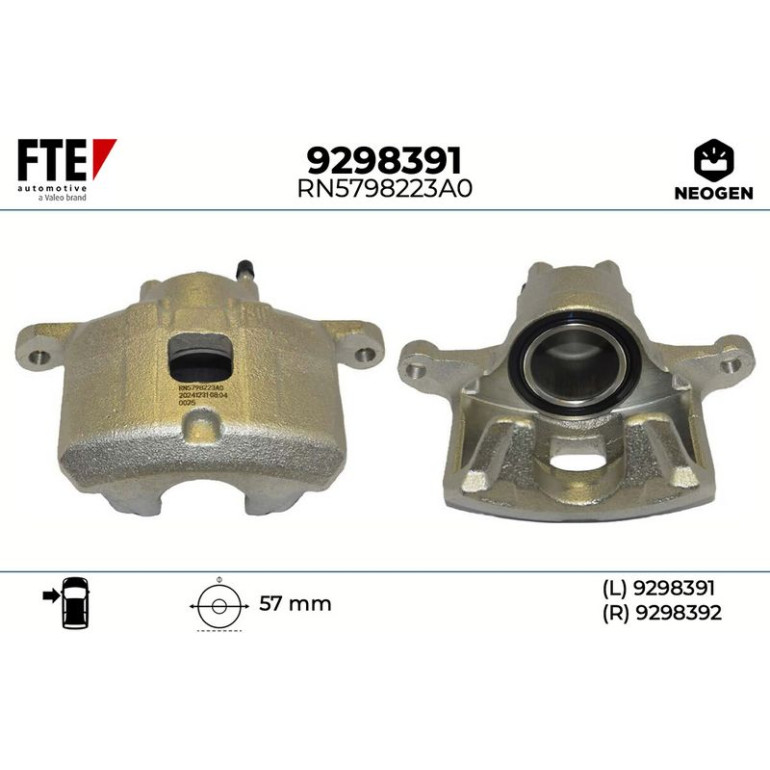 Bremssattel 9298391 Bremssattel 9298391