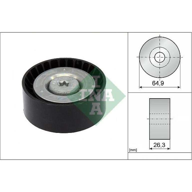Umlenk-/Führungsrolle, Keilrippenriemen 532 0905 10
