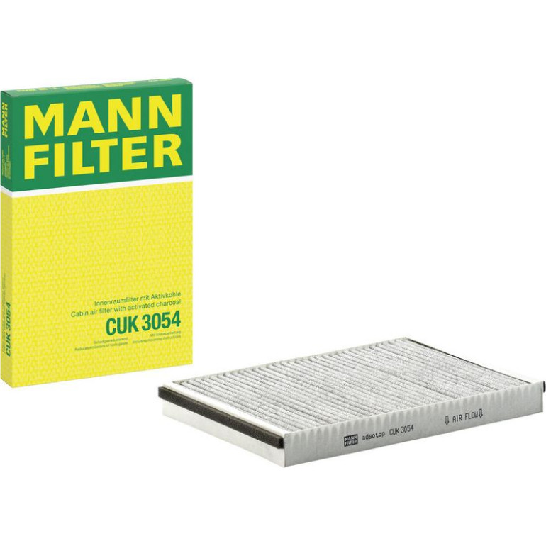 MANN-FILTER CUK 3054 Innenraumfilter, Aktivkohlefilter MANN-FILTER CUK 3054 Innenraumfilter, Aktivkohlefilter